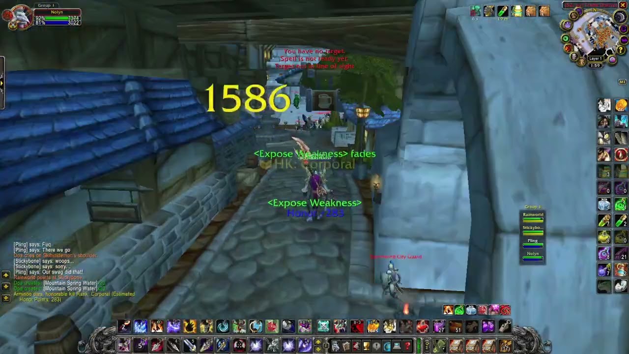 WoW Classic | Nolyn visits Stormwind | ft. Hyjal