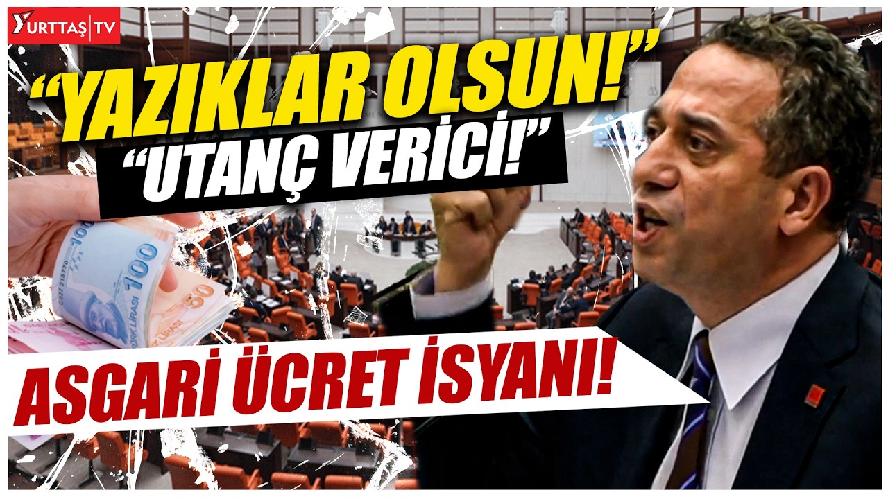 Ali Mahir Başarır'dan Meclis'te sert asgari &uuml;cret isyanı! 