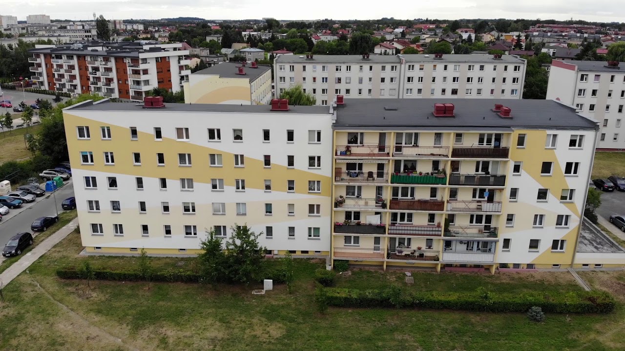 Piotrków Tryb i okolice z lotu ptaka | DJI Mavic AIR - materiał z pierwszego dnia lotu
