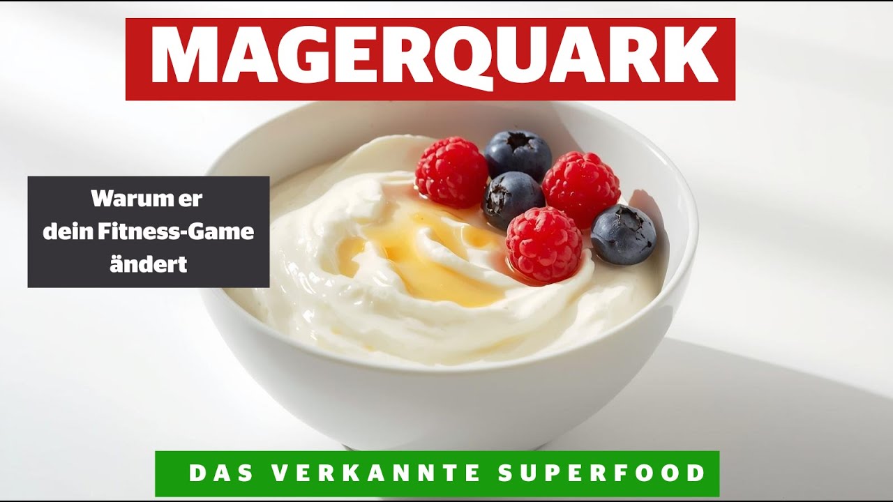 MAGERQUARK: Das verkannte Superfood ! Warum er dein Fitness-Game ändert.