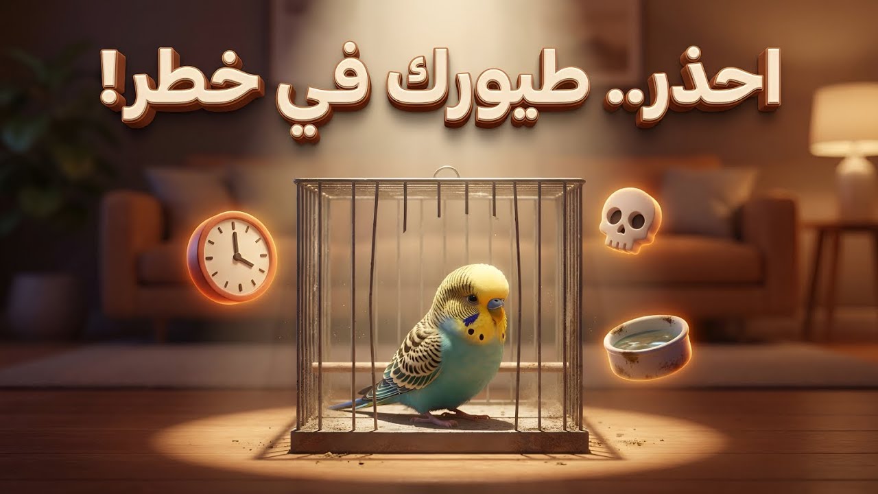 الفرق بين الطيور المنزلية والبرية وكيفية تجنب موت الطيور المفاجئ.