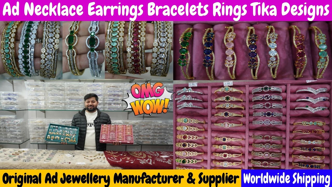 Biggest Ad Jewellery Manufacturer & Supplier | Ad Jewellery यहां से सस्ते में कहीं नही मिलने वाली