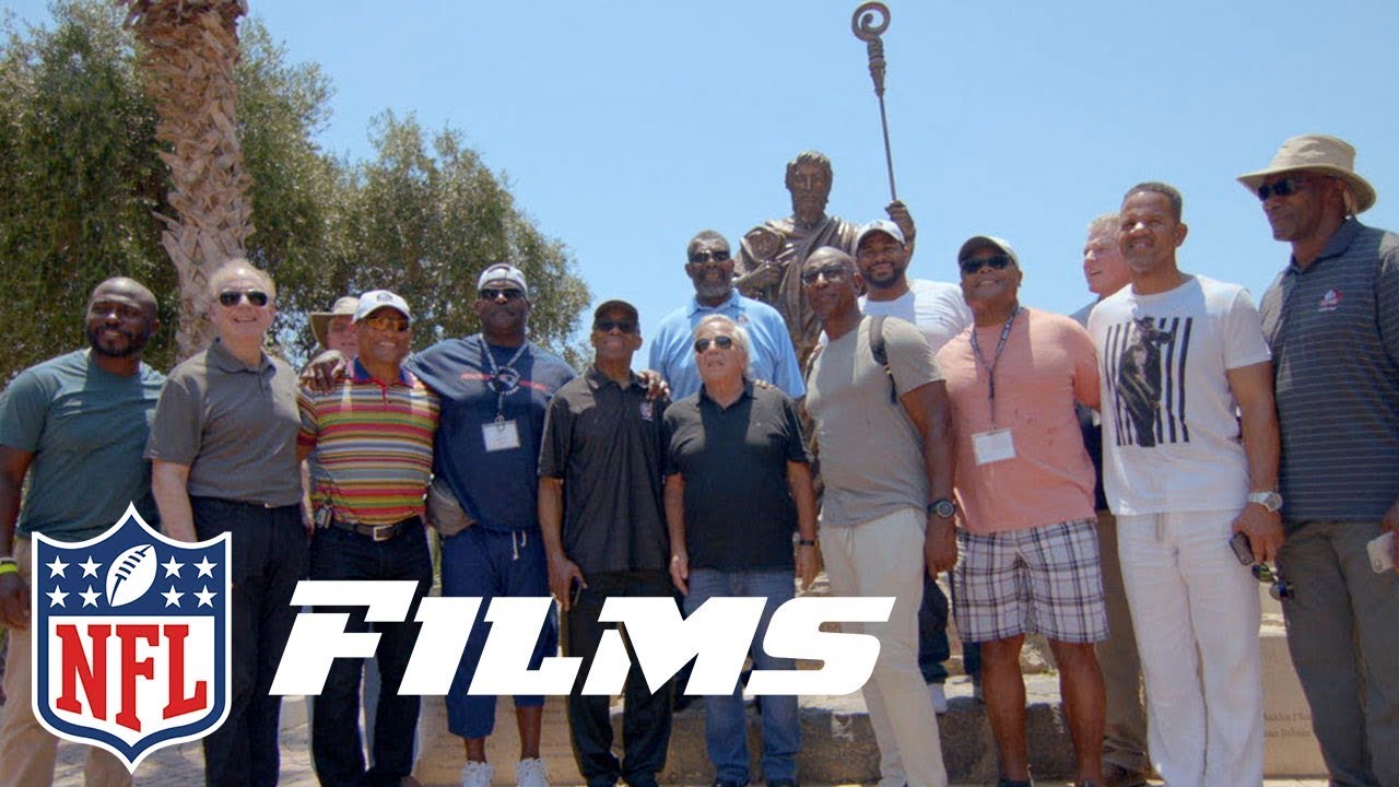 Katie Nolan Tours the Holy Land with 18 Hall of Famers | NFL Films Presents