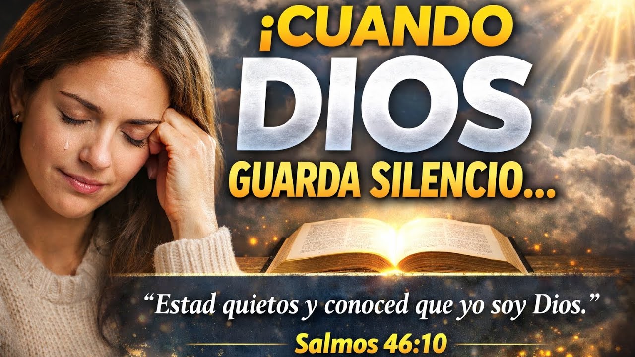 Cuando Dios Guarda Silencio, Él aún está obrando | Devocional que Fortalece tu Fé | Salmos 46:10