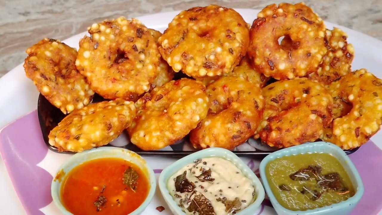 5 मिनट में तैयार करारे साबूदाना वड़े – चाय के साथ मज़ा ही मज़ा!इतने करारे कि हर कोई रेसिपी पूछेगा!