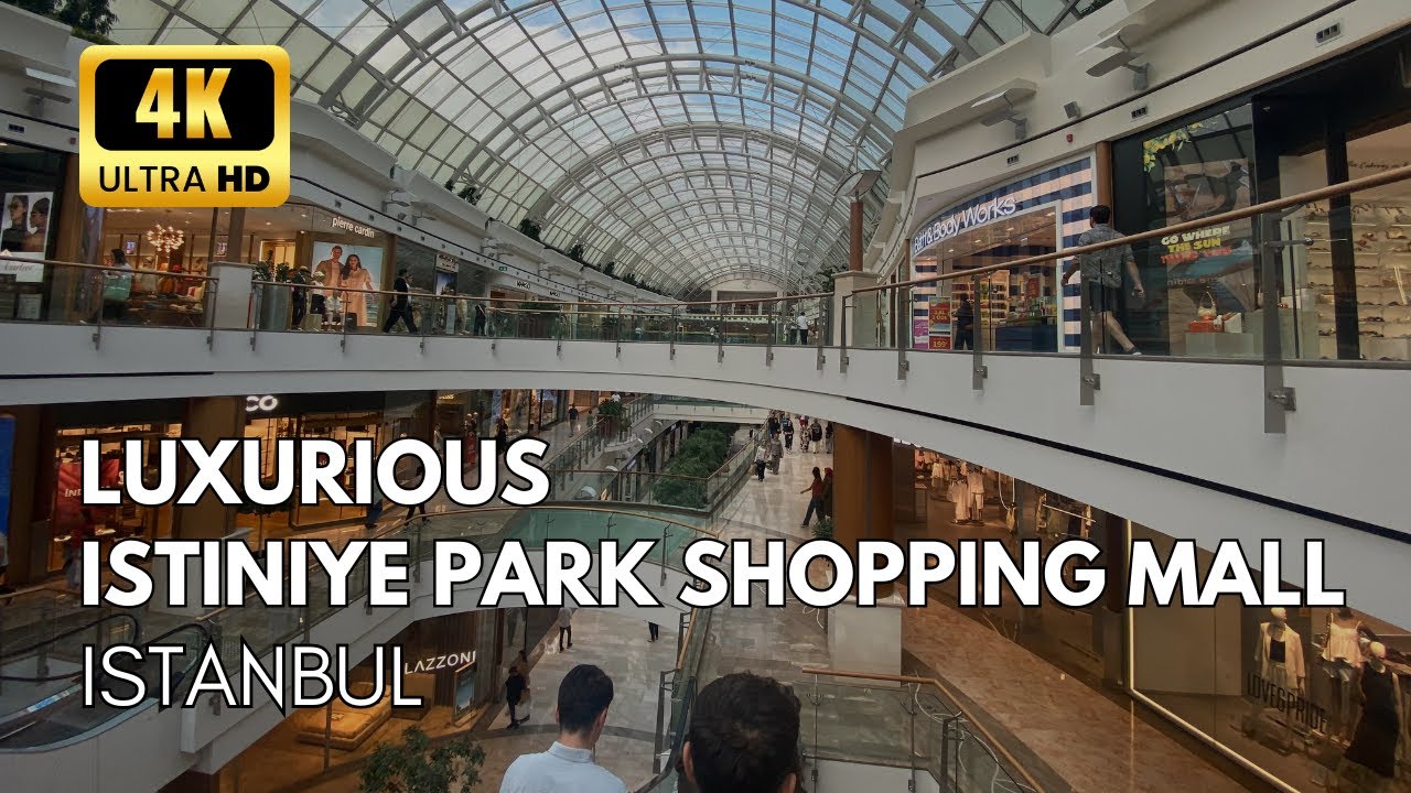 Walking in İstinye Park 🛍️ | Luxury Shopping Mall in Istanbul, Turkey 🇹🇷