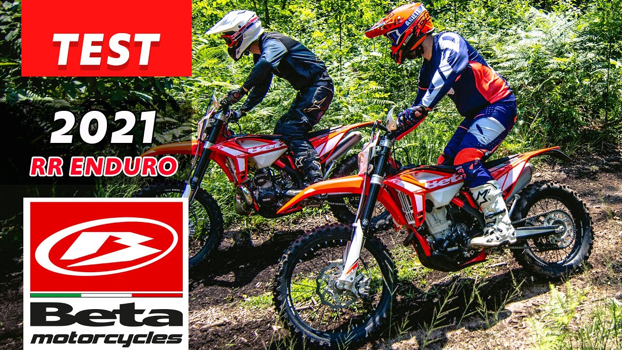 Тест мотоцикла Beta Enduro RR 2021 года: сравнение 2-тактных и 4-тактных моделей.