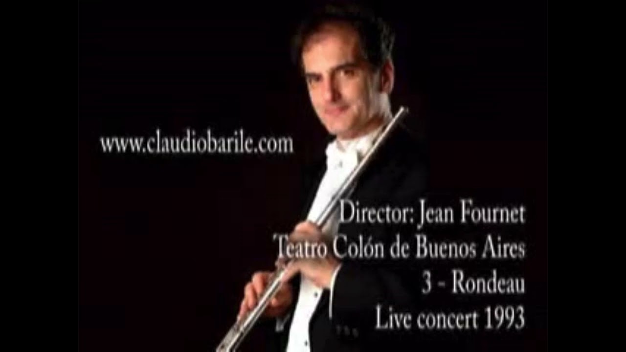 Mozart – Concierto para Flauta en Sol Mayor, K. 313 | III Rondeau | Claudio Barile.
