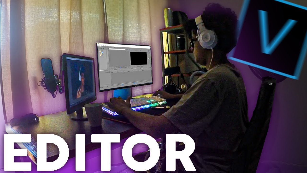 MINHA ROTINA DE UM EDITOR DE V&Iacute;DEO!