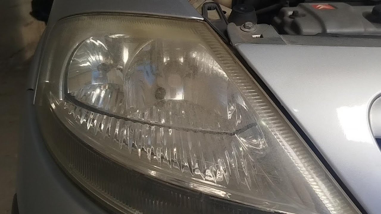 Restauro de Farol Citroen C3 com Polímero Líquido