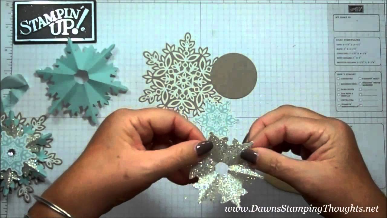 Festive Flurry Ornament kit with Dawn
