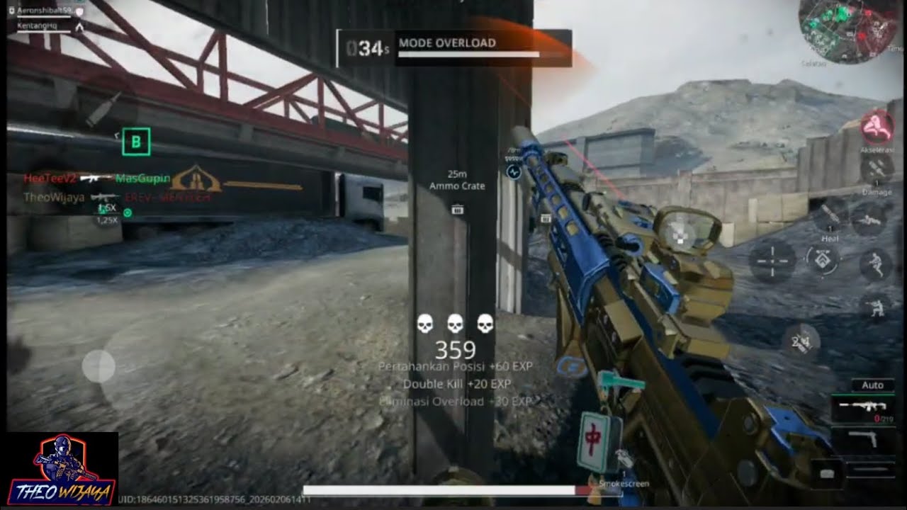 Defense sampai gregeten sendiri di TrainWreck🤣 Garena Delta Force 