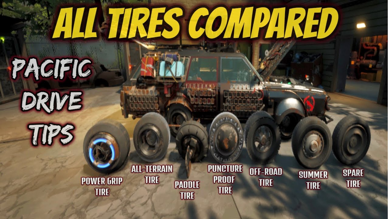 Pacific Drive All Tires Compared