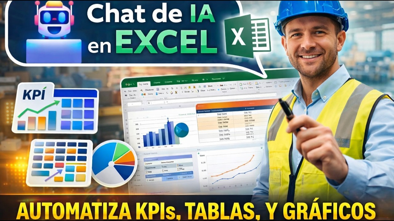 EXCEL CON IA (YA NO ES NECESARIO SABER EXCEL)