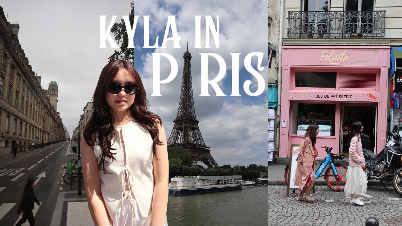 Kyla in Paris |  Eiffel Tower, Seine River, Galeries Lafayette, Montmartre | KylaCarylle G.