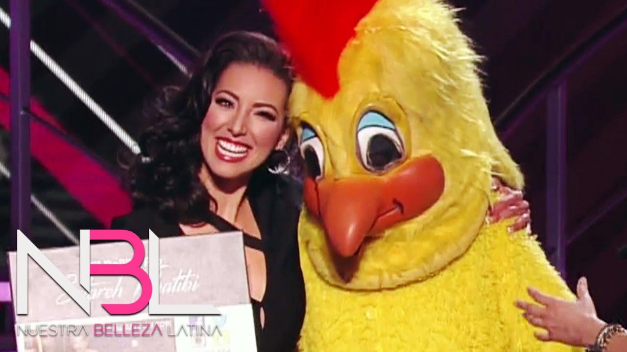 Setareh recibió un premio del Pollito Pío... ¡con todo y beso!