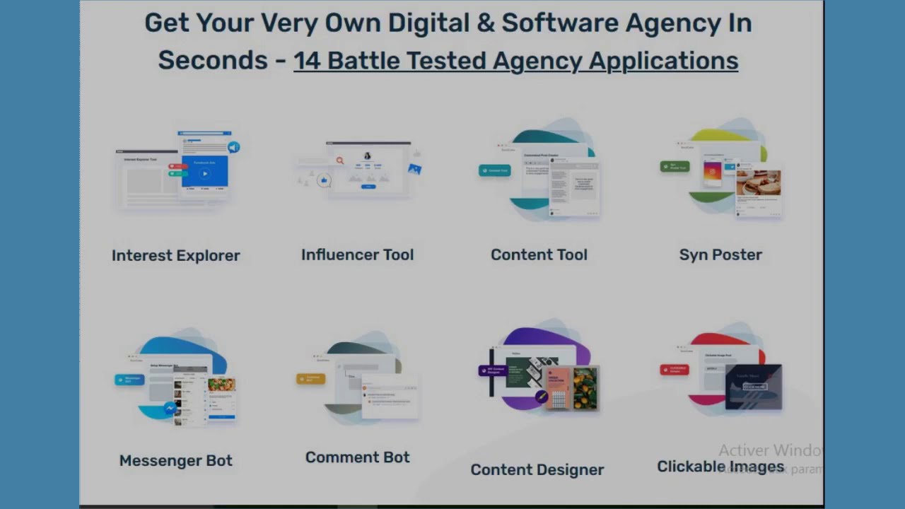 Get Your Very Own Digital & Software Agency In Seconds - 14 Battle Tested Agency Applications