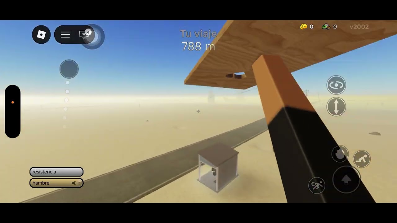 Jugando un viajé polvoriento 