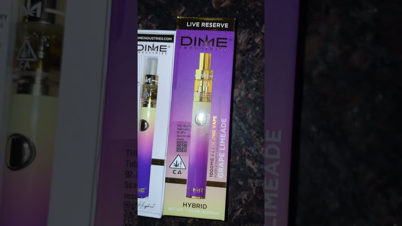 DIME DISPOSABLE AUTHENTIC #shorts #vape #Disposables