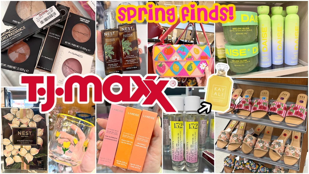 Лучшие весенние находки в TJ MAXX! Огромный выбор парфюмерии и новинок для ухода за телом!