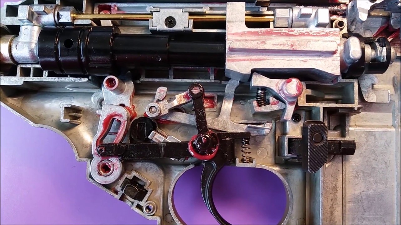 Inside the MCX  AIR RIFLE