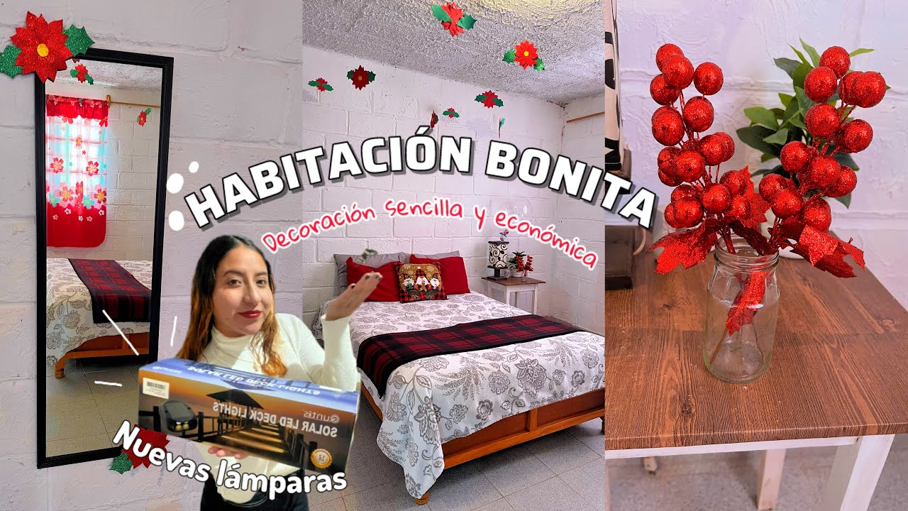 MEJORANDO MI HOGAR ANTES DE NAVIDAD 🎄🎅🏻decoracion ✅LUCES SOLARES QUNTIS 💡