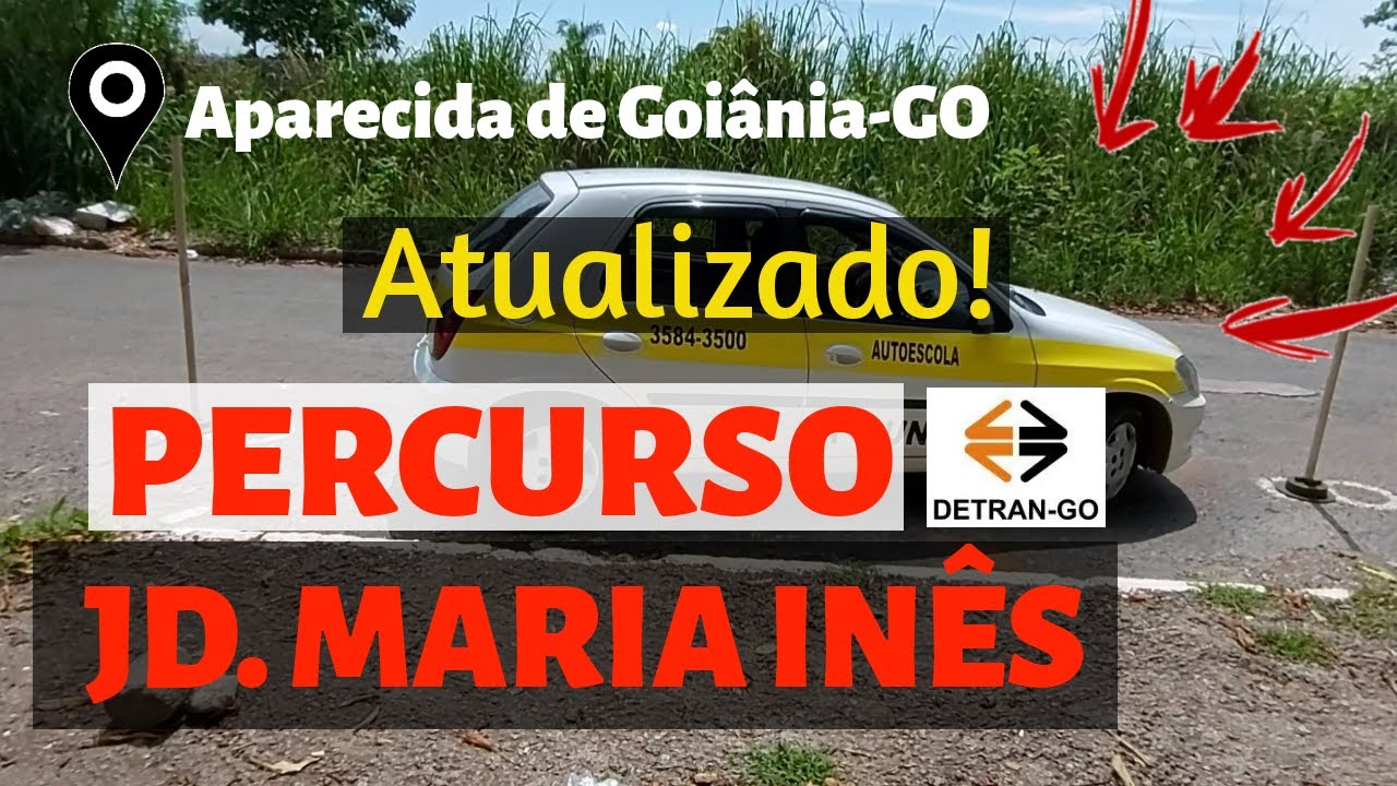 Percurso JARDIM MARIA INES - Aparecida de Goiânia GO (ATUALIZADO)