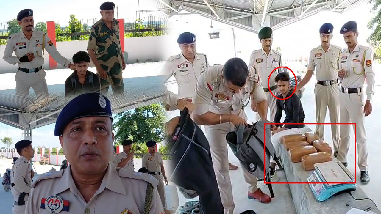 Udaipur Rail Station oh Routine Checking Khlaiwi Tongmani Jorao Manjakha 12kg Siddi Kwran