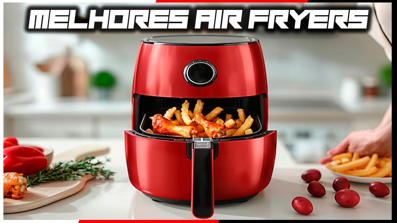 TOP 10 MELHORES AIR FRYERS PARA COMPRAR EM 2025!! (ATÉ 800 REAIS)