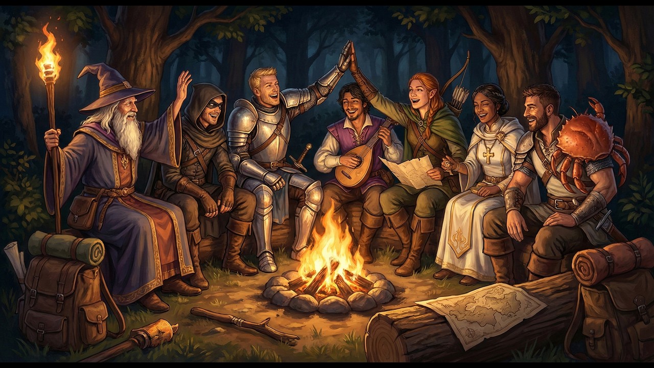 Roll With Me | DnD Tavern Song with Lyrics | Tavern Tales from the Realms