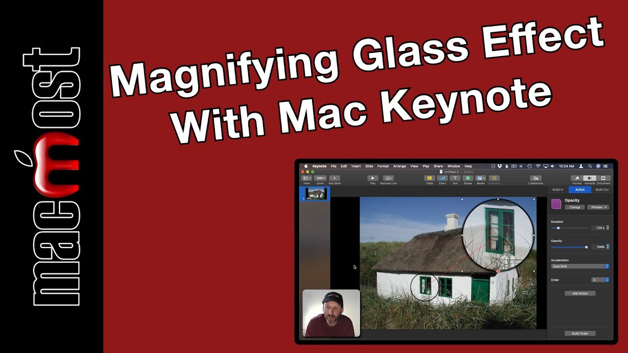 Creating a Magnifying Glass Effect With Mac Keynote (MacMost #1917)