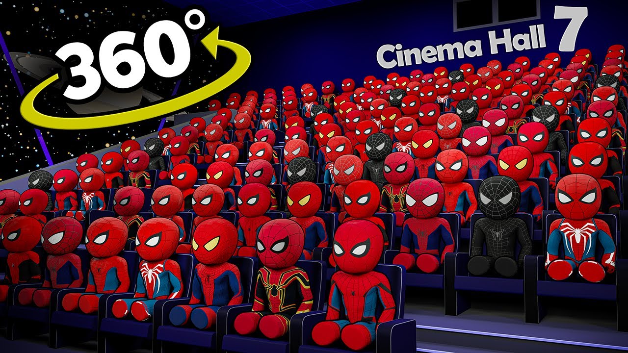 Spider-Man 360&deg; - CINEMA HALL 7 VR/360&deg; ANIMATION | VR/360&deg; Experience