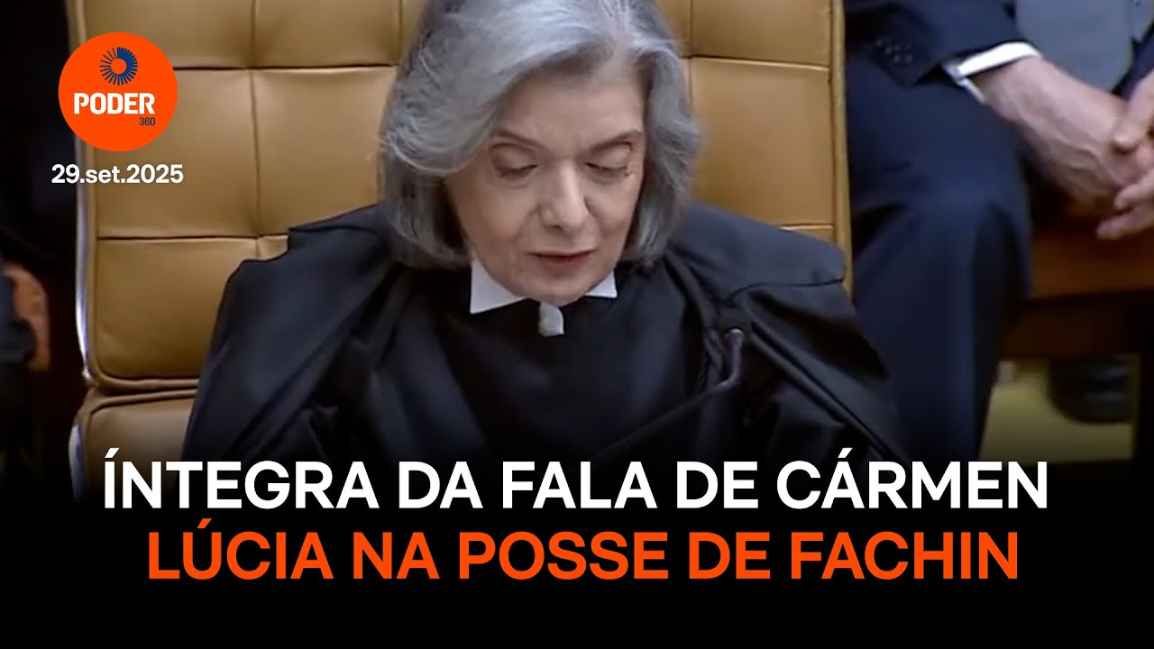 Assista à íntegra da fala de Cármen na posse de Fachin como presidente do STF