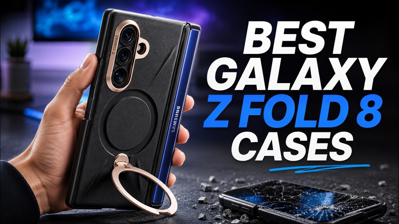 Топ-6 лучших чехлов для Galaxy Z Fold 8 2026!