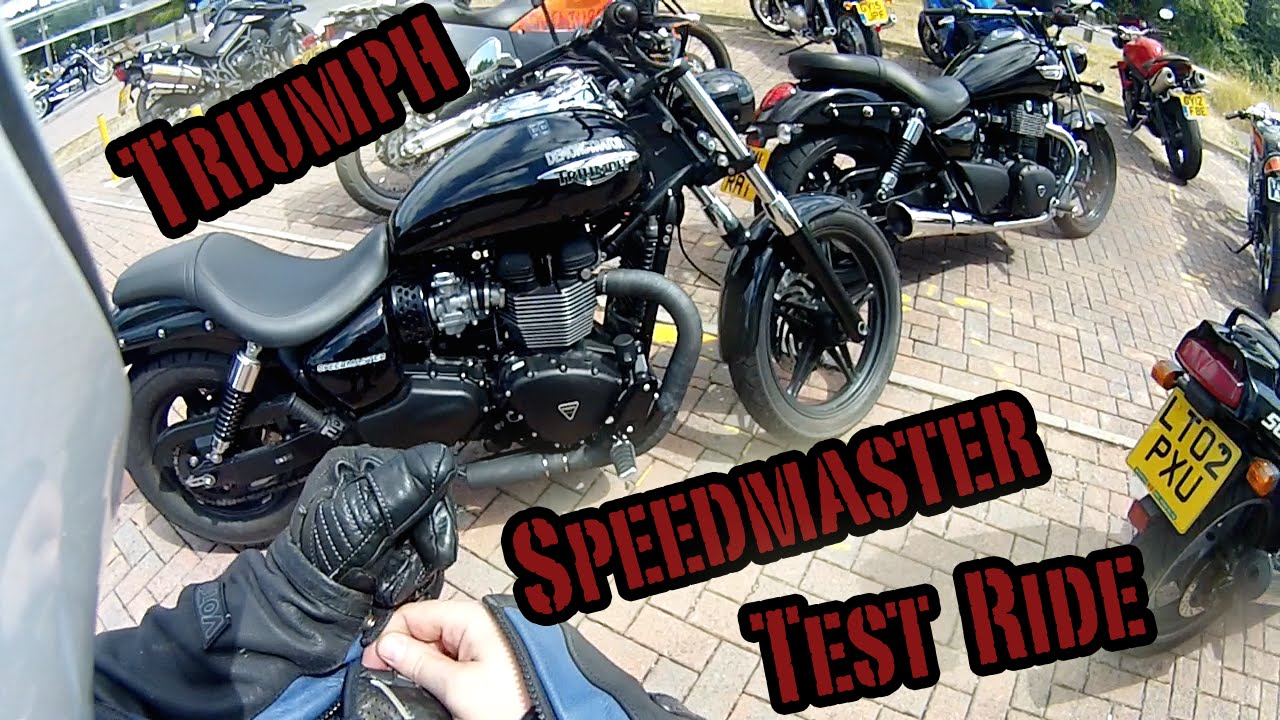 Test Riding The Triumph Speedmaster