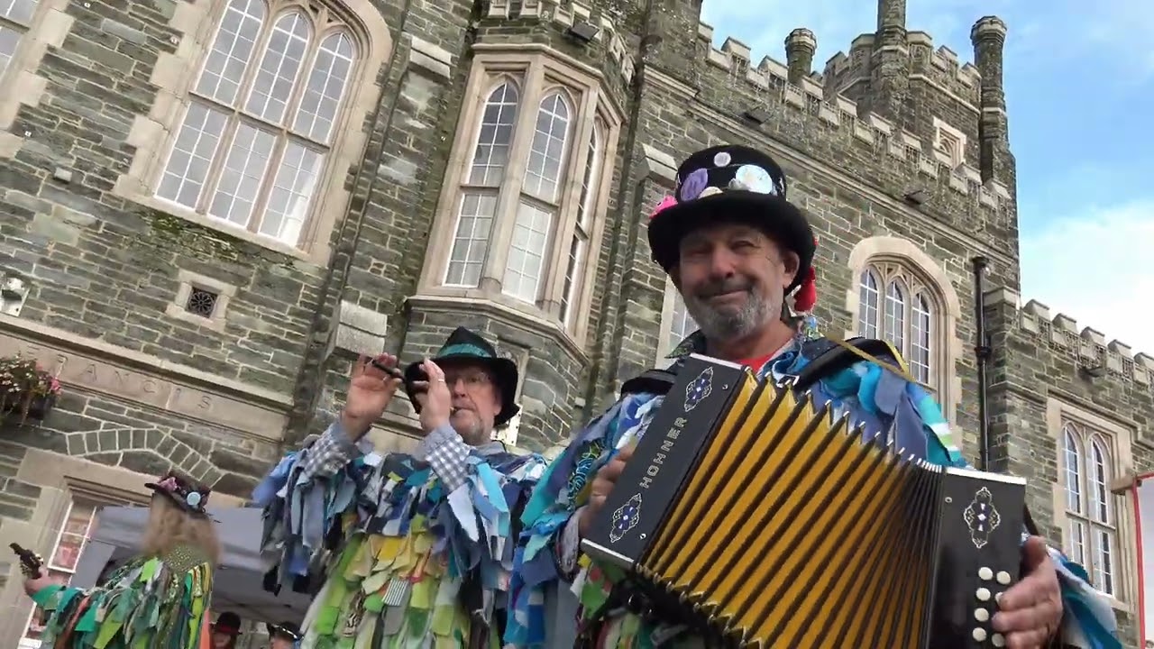 Tavistock Devon for Children in Need 15th November 2025. 50 Morris Dancer groups