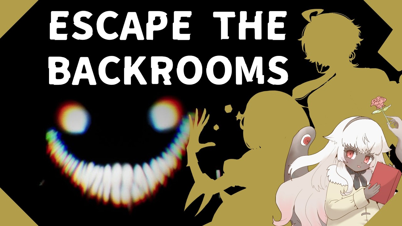 【Escape the Backrooms】人外2体とギャンブラー1人でバックルームは、B級映画味強い。【絃墓ロンリー】