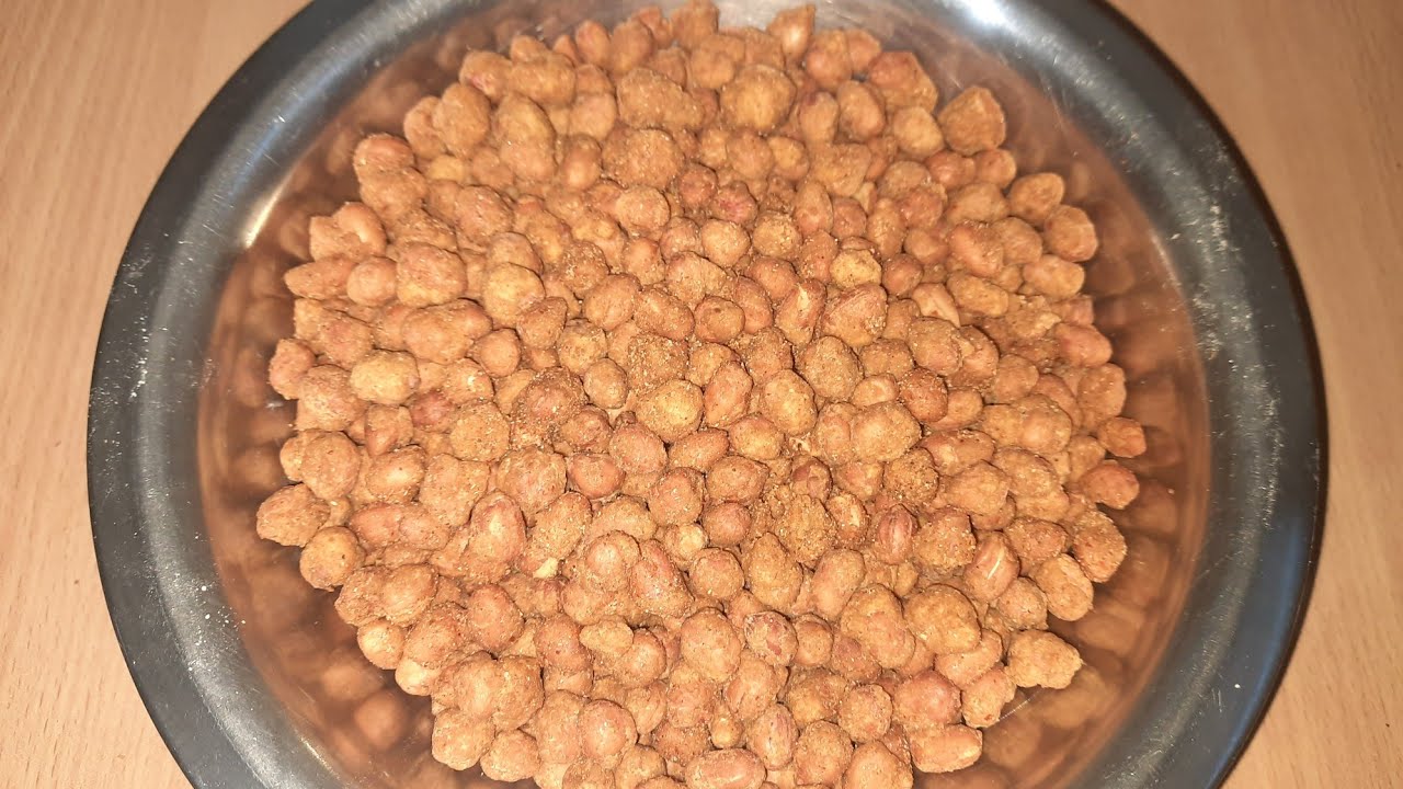 Besan Coated Peanuts Recipe || Besan Peanuts at home || kurkure Peanut