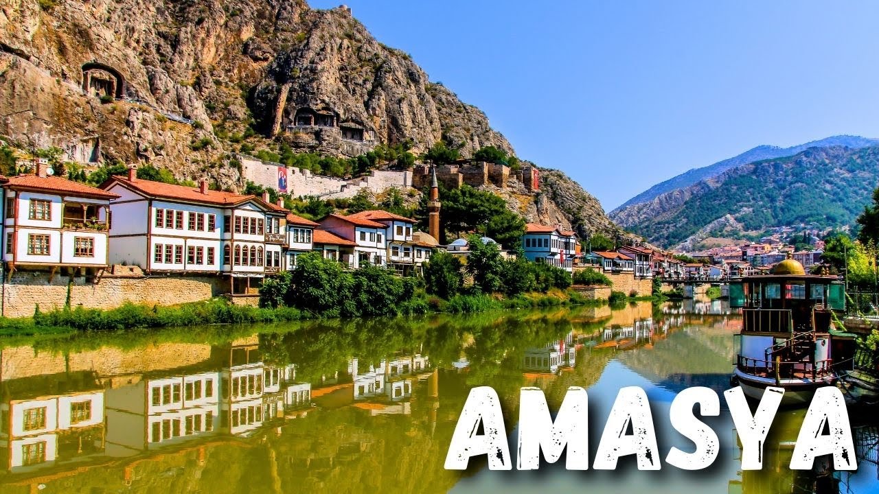 Amasya Gezi Rehberi - Amasya Gezilecek Yerler - Amasya Dron Çekimi - Amasya Tanıtım - Amasya Turkey