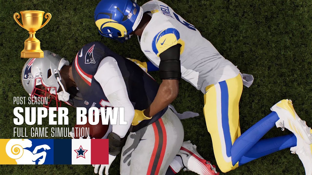 Rams vs. Patriots | 2025 Season Super Bowl | Madden NFL 26 Simulation