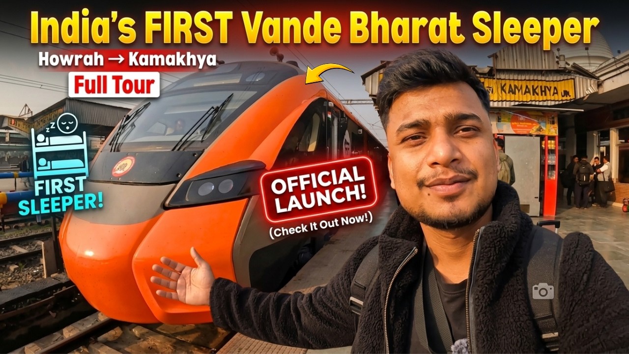 India's First VANDEBHARAT SLEEPER | Why is the Food so BAD? 🤢 (Honest Review)