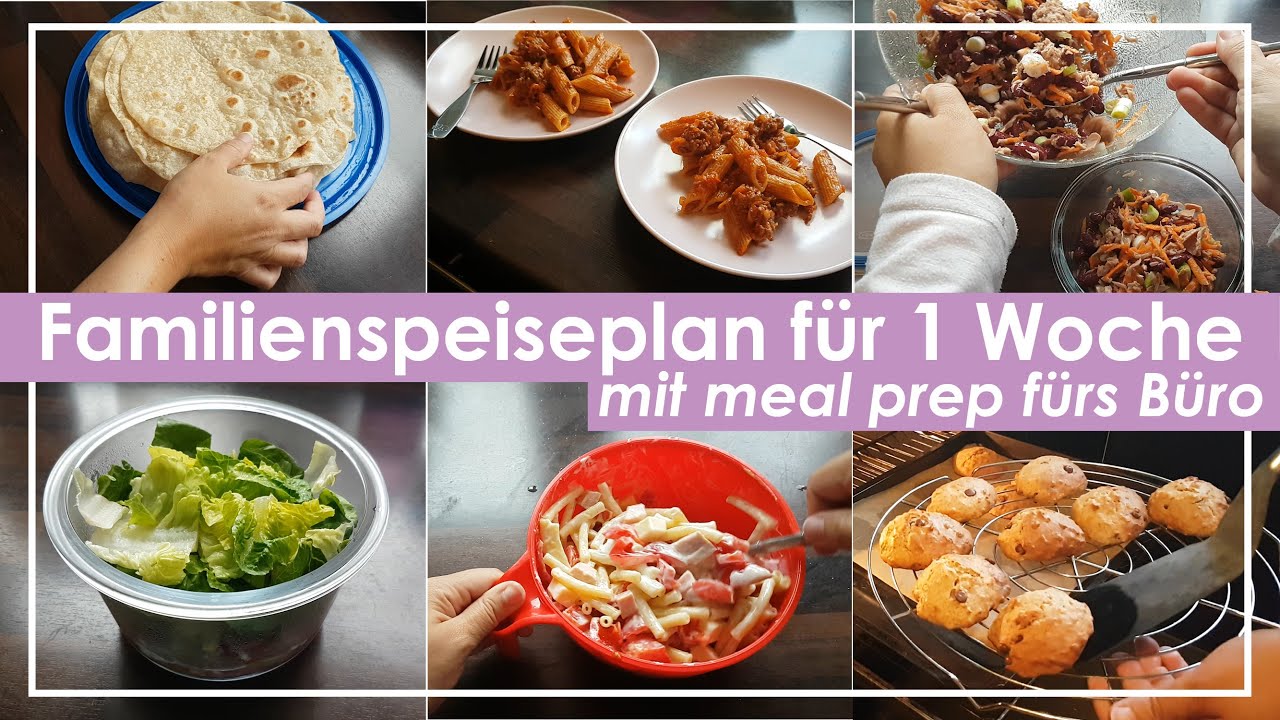 Planung, Vorbereitung, Umsetzung im Mama-Alltag: 1 Woche kalte Büro-Mittagessen + Familienmahlzeiten
