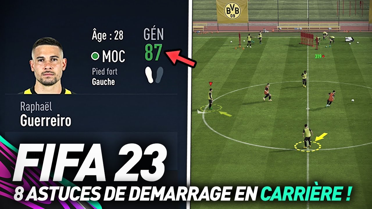 8 CHOSES À FAIRE ABSOLUMENT POUR BIEN DÉMARRER EN CARRIÈRE SUR FIFA 23 !