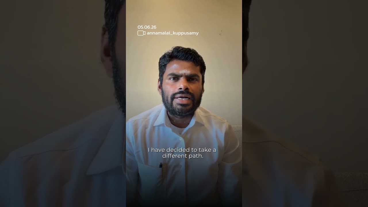 Annamalai Announces New Political Path After Leaving BJP | Mo of Everything