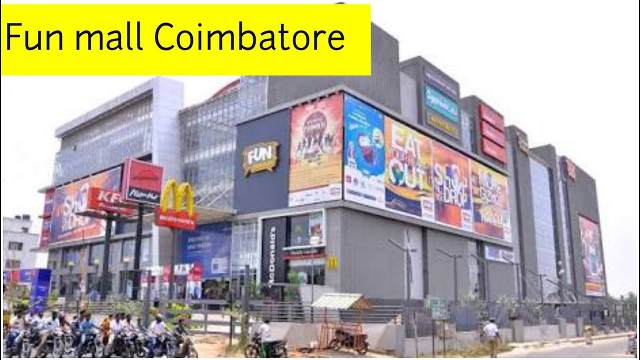 Fun mall coimbatore | kovai fun mall | Fun republic mall | fun mall shopping |
