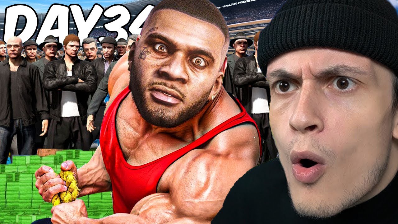 რუსული მაფია VS ბლექ მამბა GTA5 ში !! DAY348