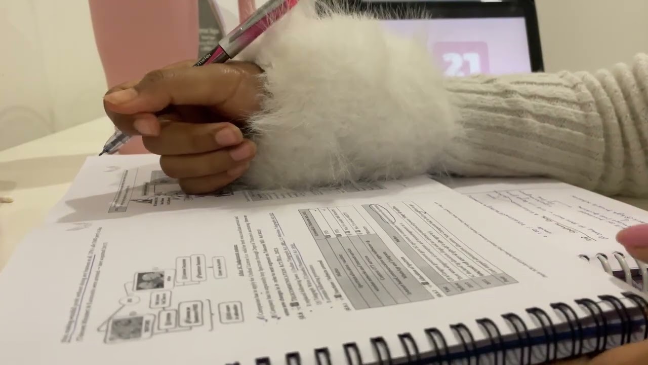 Study with me | 50 minutes session 🍓🫶🏼
