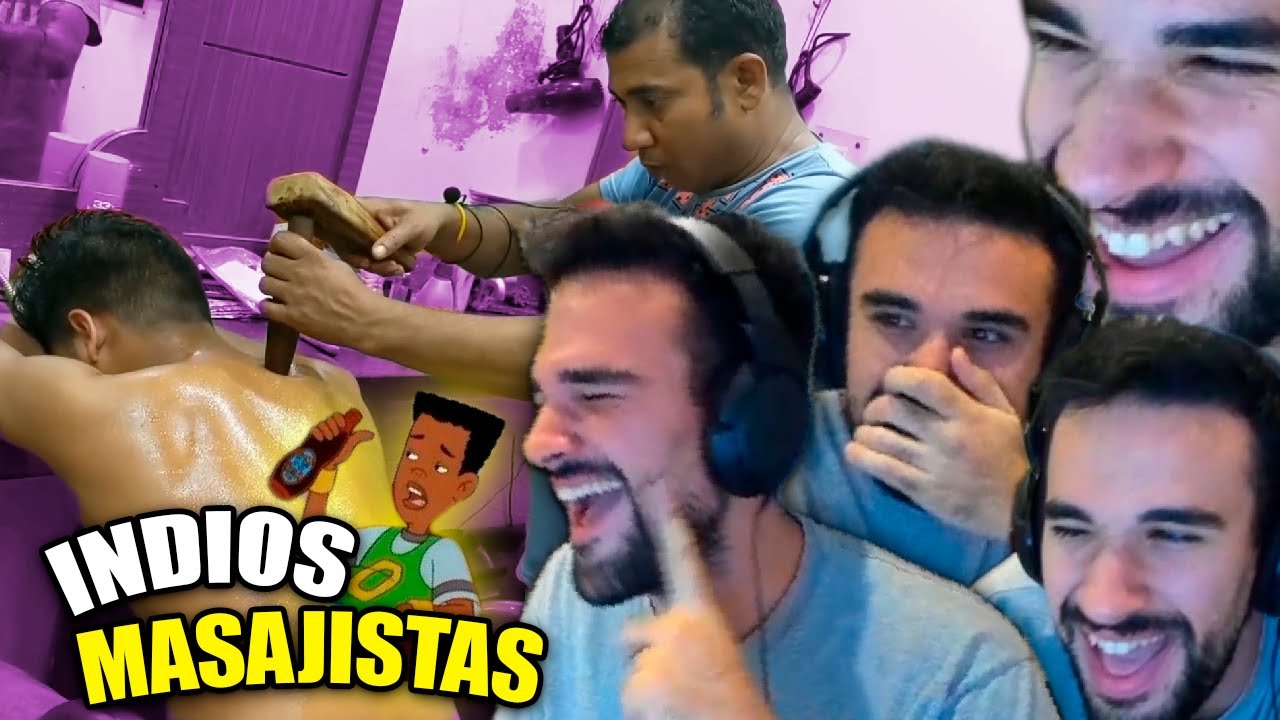 LMDSHOW, ANDRÉS y el ASMR de los INDIOS MASAJISTAS  |  mejores momentos