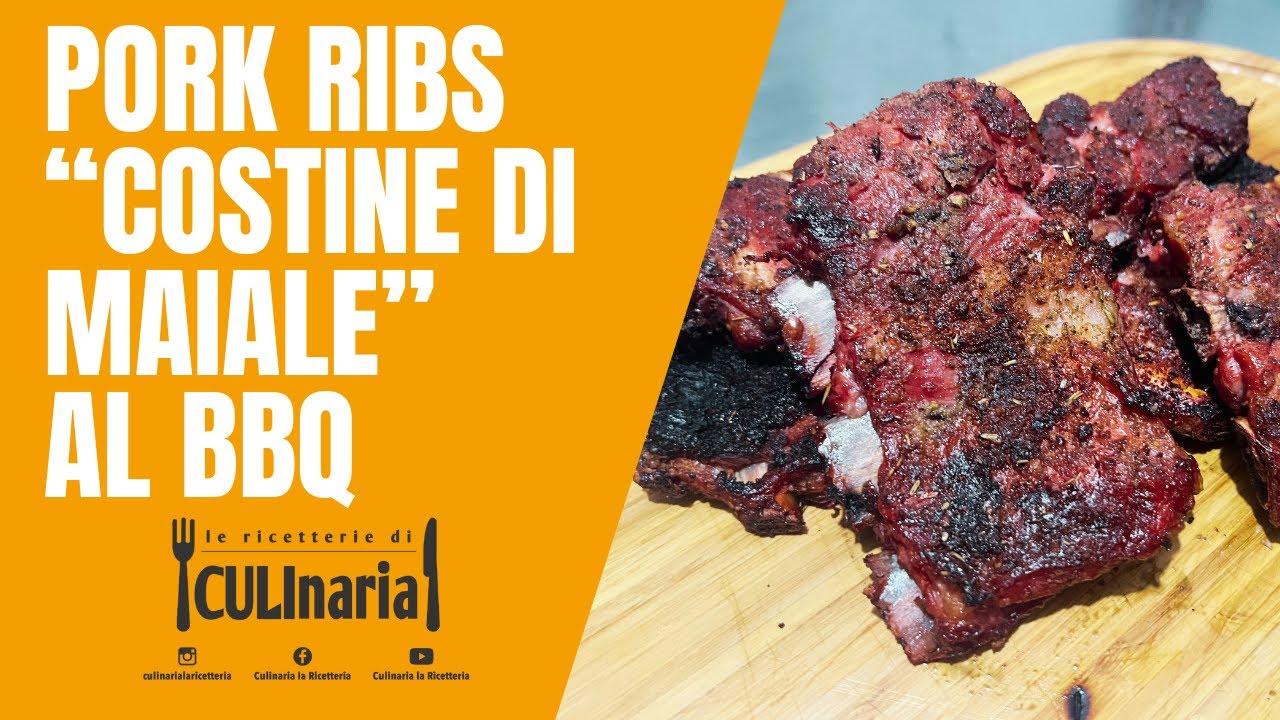 CULInaria | PORK RIBS (Costine di Maiale) al BBQ