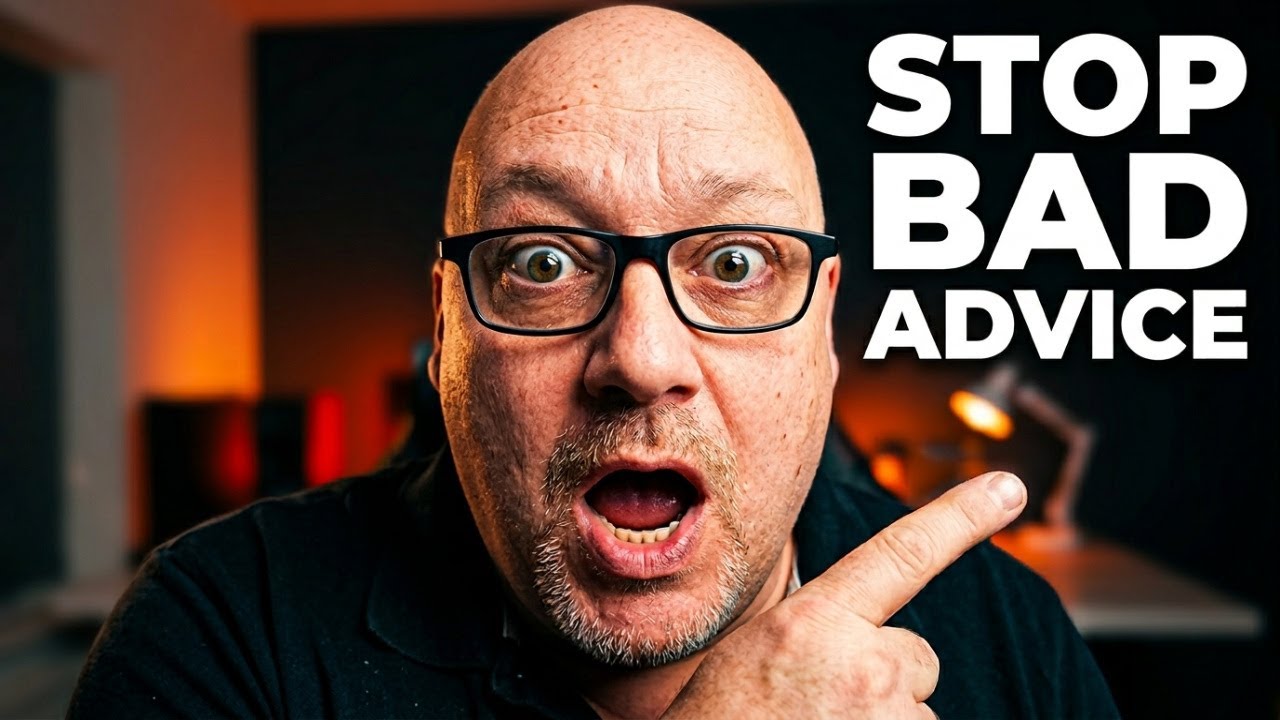 Why I Had to Say Something About Bad YouTube Advice